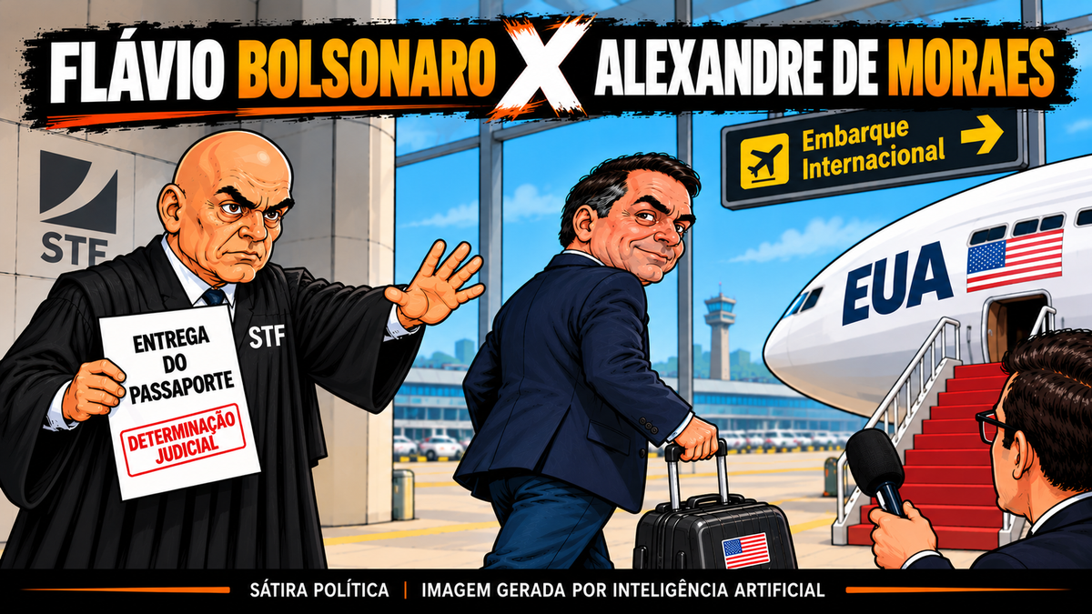 FLÁVIO BOLSONARO X ALEXANDRE DE MORAES