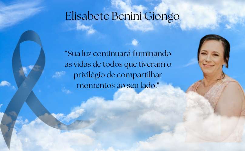 Nota de Falecimento: Elisabete Benini Giongo