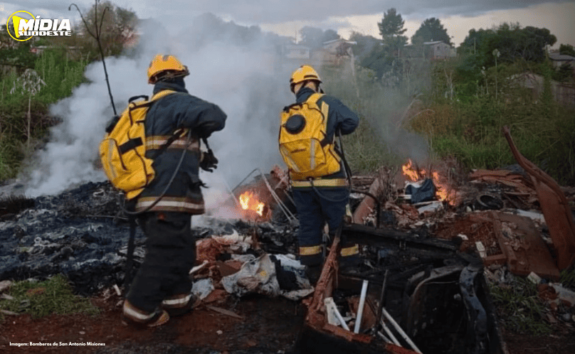 San Antonio: incêndio é contido pelos bombeiros