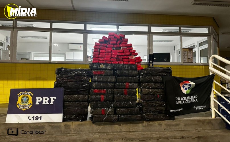 Água Doce: jovem de 21 anos é flagrado transportando 510 kg de maconha