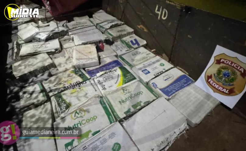 Céu Azul: Polícia Federal apreende uma tonelada de maconha