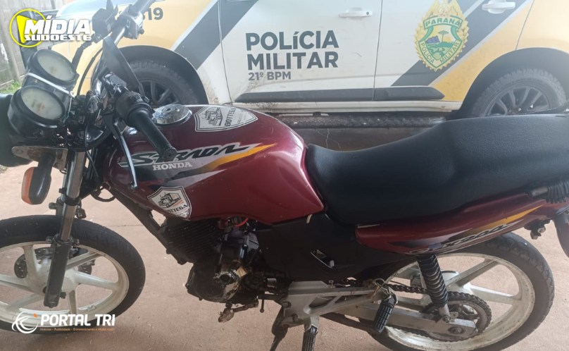 Bom Jesus do Sul: homem é preso por conduzir motocicleta adulterada e sem capacete