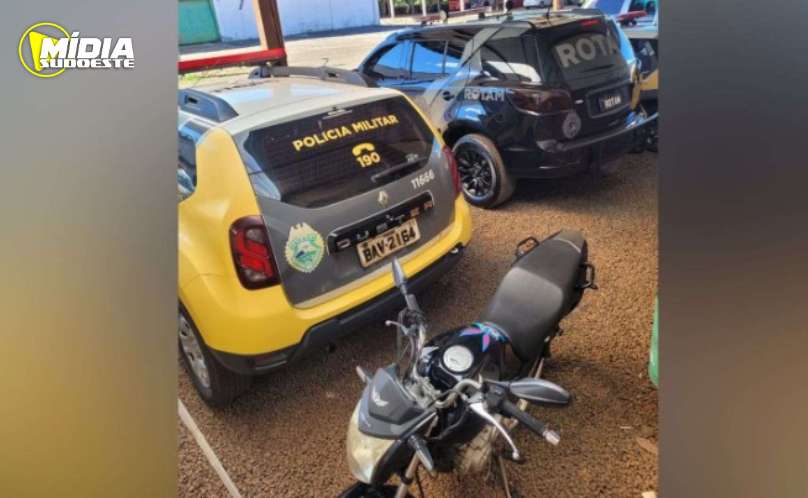 Realeza: Polícia Militar apreende motocicletas