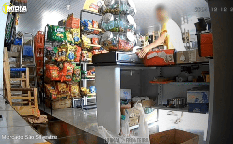 Dionísio Cerqueira: ladrão é preso após segunda tentativa de furto em mercado