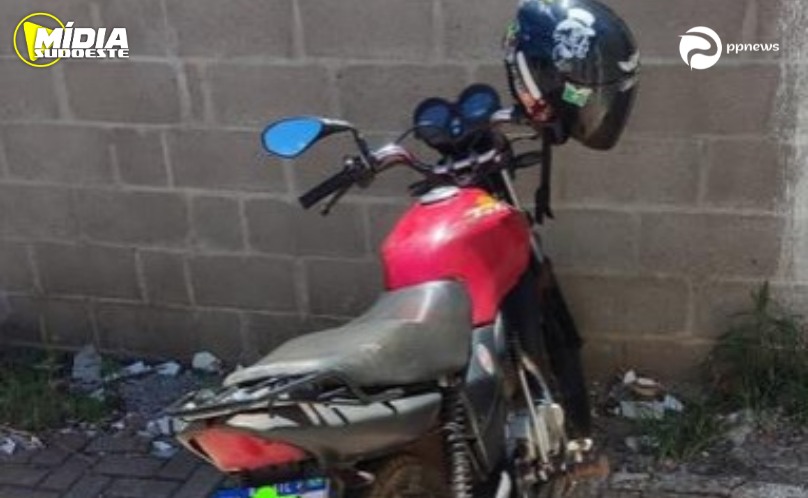 São Jorge do Oeste: menor é apreendido com motocicleta adulterada