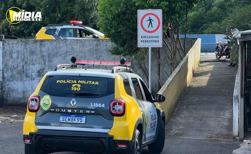 Francisco Beltrão: condutor de motocicleta foge de abordagem, sofre queda e acaba detido pela Polícia Militar 