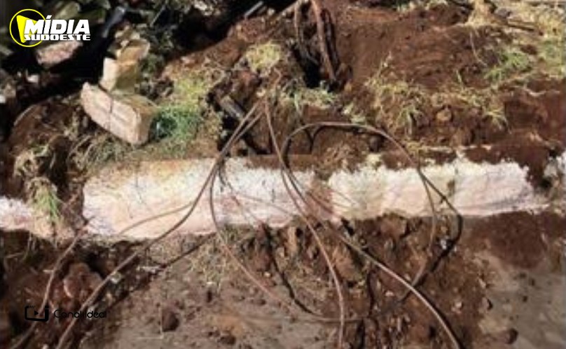 Xanxerê: dois homens são presos roubando fiação de energia elétrica