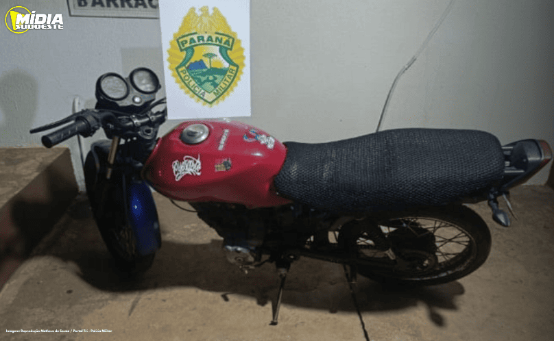 Barracão: jovem é preso com motocicleta adulterada
