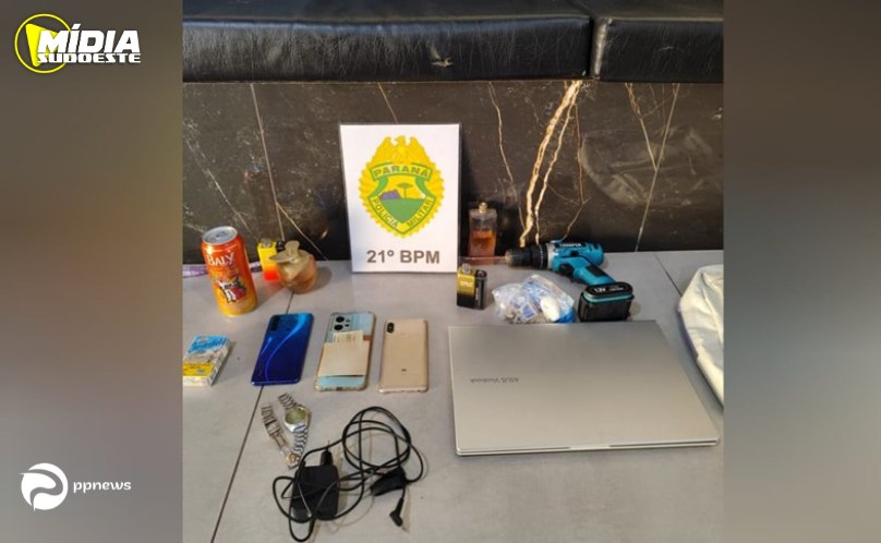 Francisco Beltrão: homem é preso após praticar furto em residência