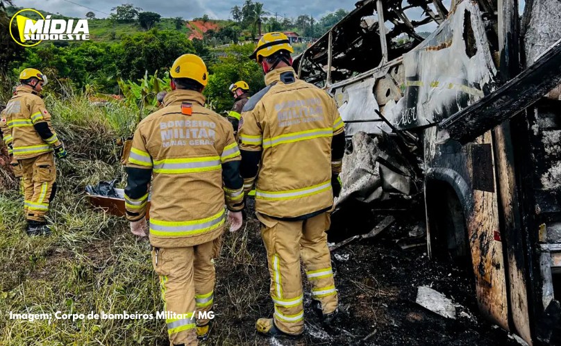 Sobe para 41 número de mortos em acidente em Minas Gerais