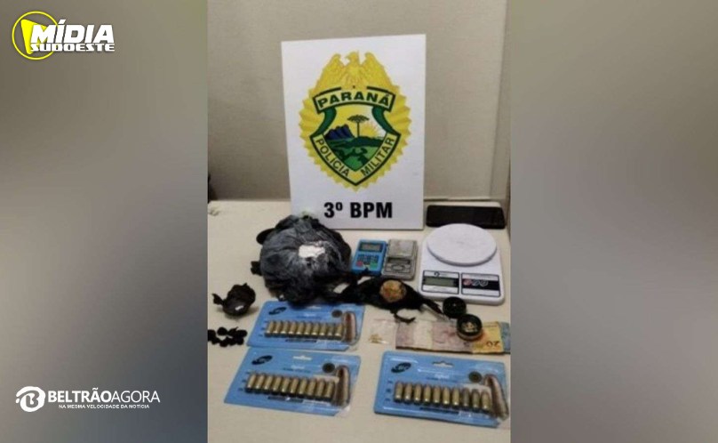 Polícia Militar apreende drogas e materiais ilícitos