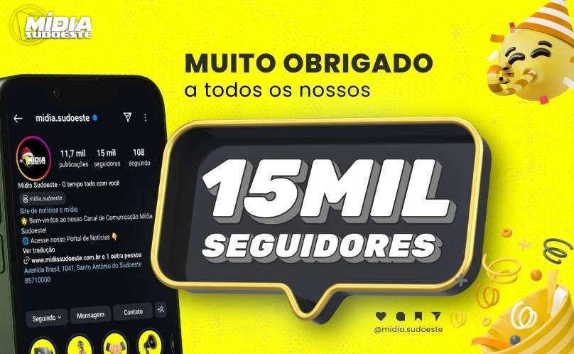 15 Mil Seguidores no Instagram: um presente especial para você!