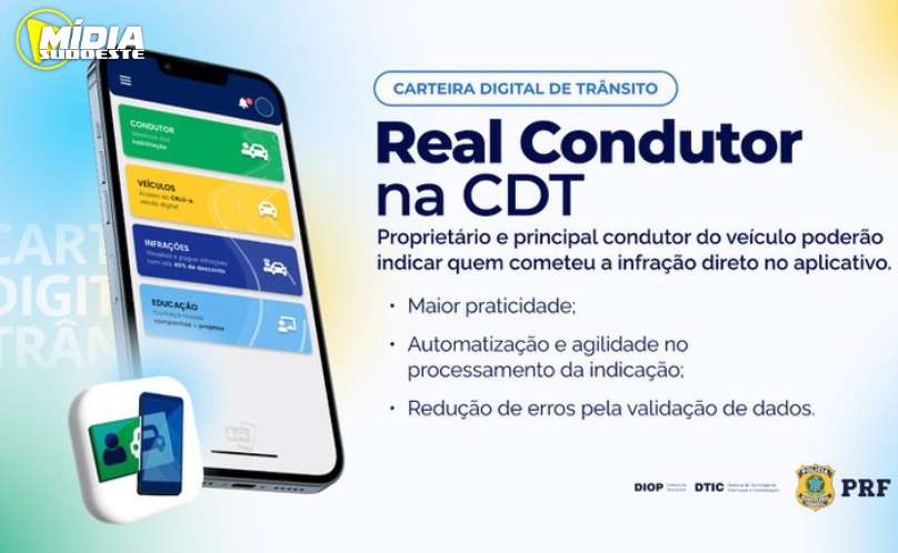 Polícia Rodoviária Federal adere a serviço que permite a indicação de condutores que cometeram infrações de trânsito