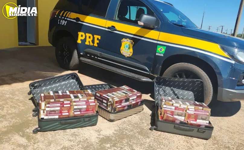 Polícia Rodoviária Federal apreende cigarro de luxo contrabandeado 