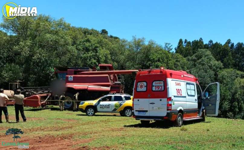 Identificado rapaz que morreu em acidente com colheitadeira