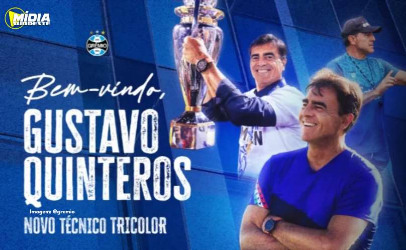 Gustavo Quinteros é o novo treinador do Grêmio