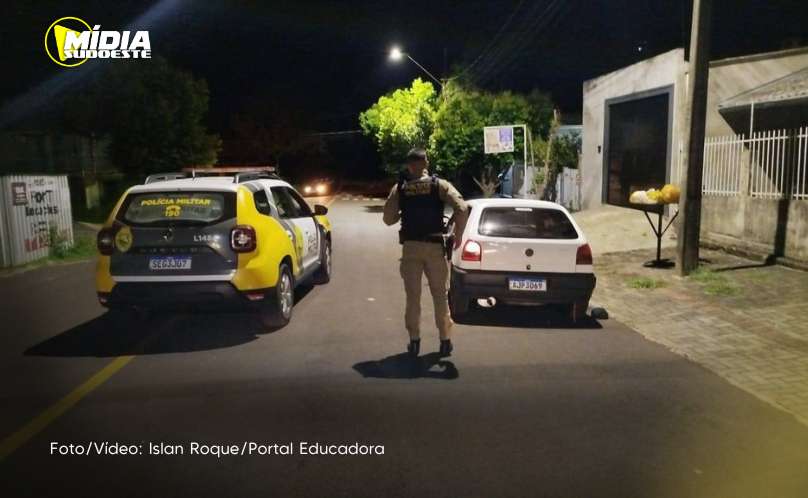 Dois Vizinhos: Polícia Militar prende três homens e recupera veículo 