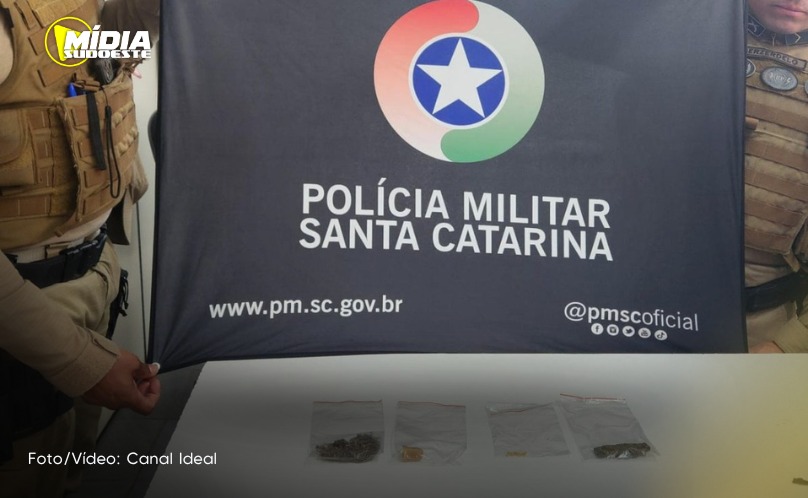 Xanxerê: adolescente é apreendido por tráfico de drogas