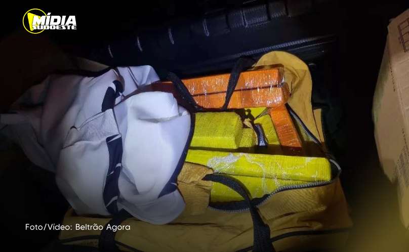 BR-277: Polícia Rodoviária Federal apreende adolescente e 40 kg de maconha 