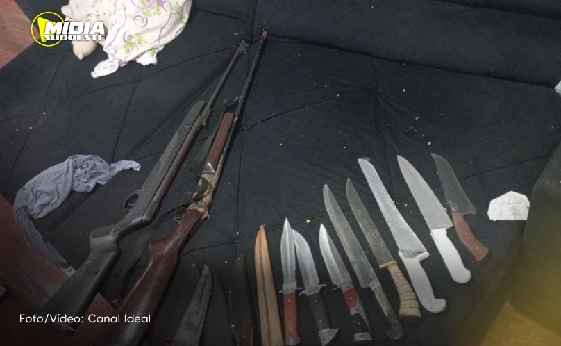 Saudades: homem é preso após agredir e ameaçar companheira