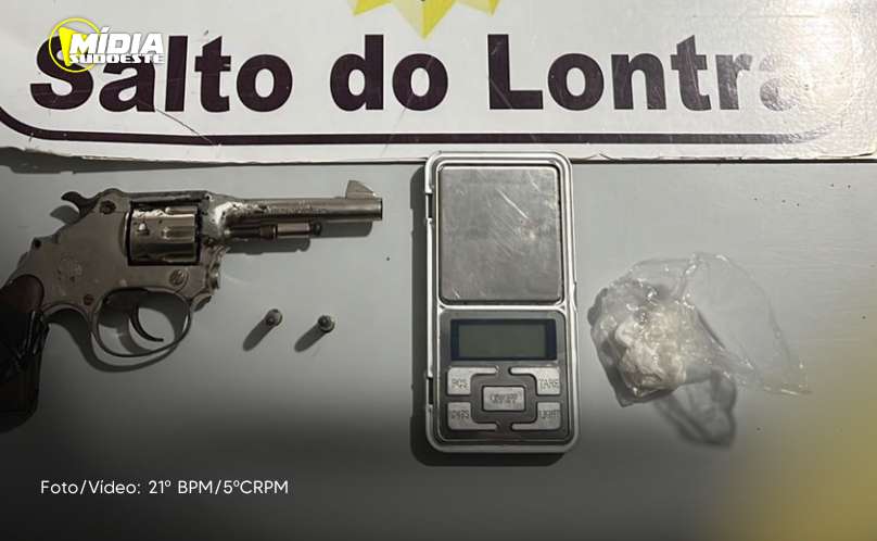 Salto do Lontra: Polícia Militar realiza prisões e apreensões 