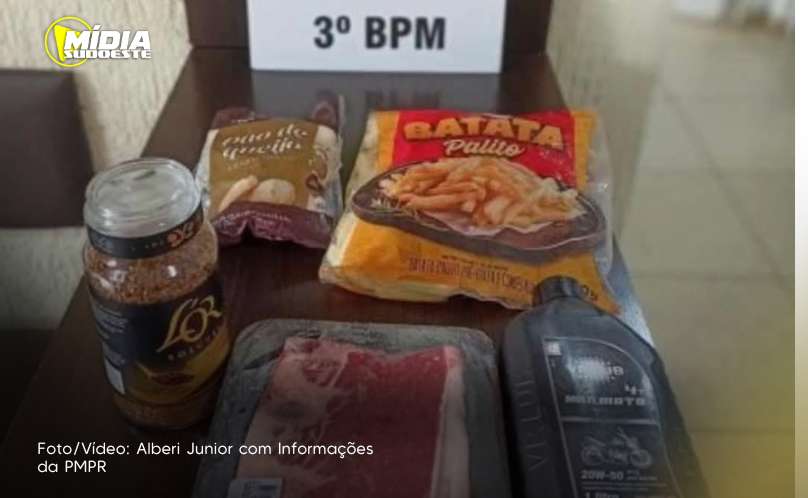 Pato Branco: mulher é presa após furtar mercado 