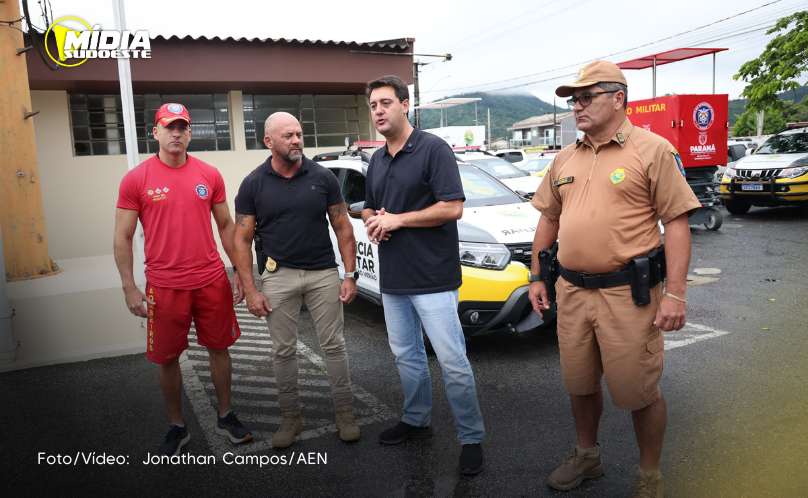 Governador anuncia concurso público para Polícia Militar e Corpo de Bombeiros