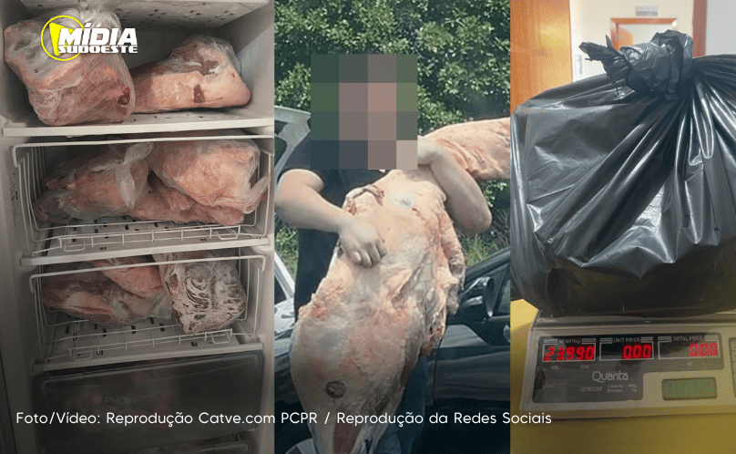 Empresário de Realeza devolve carnes à Polícia