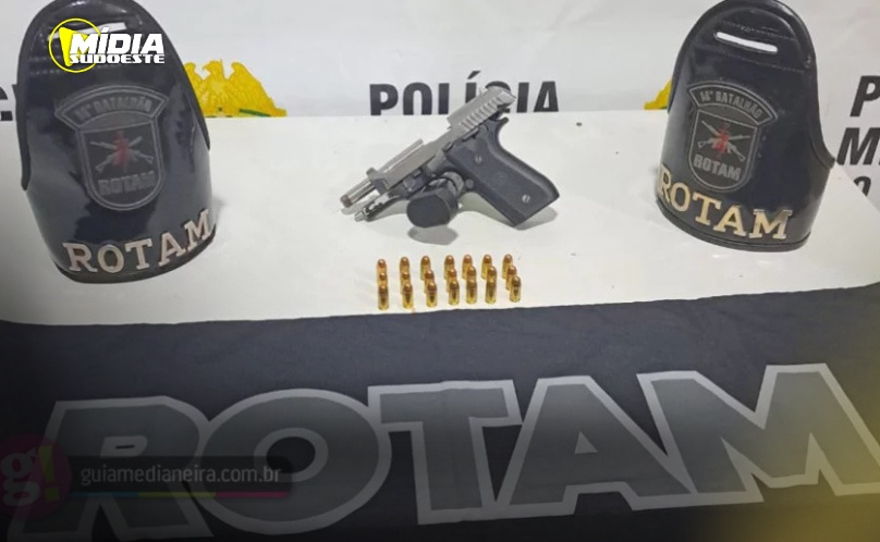 Medianeira: homem é preso por porte ilegal de arma de fogo