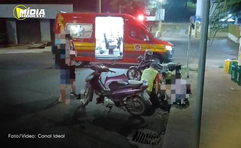 Itapiranga: mulher fica ferida após colisão entre motocicletas, no Oeste