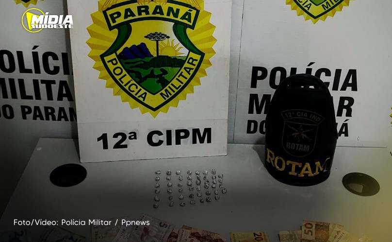 Mangueirinha: Polícia Militar fecha ponto de tráfico