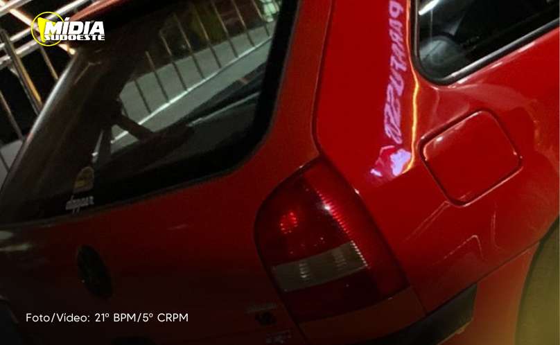 Francisco Beltrão: Polícia Militar recupera veículo furtado e apreende objetos furtados 