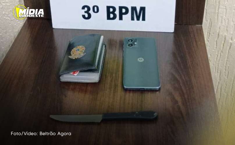 Pato Branco: Polícia Militar prende suspeitos de roubo 