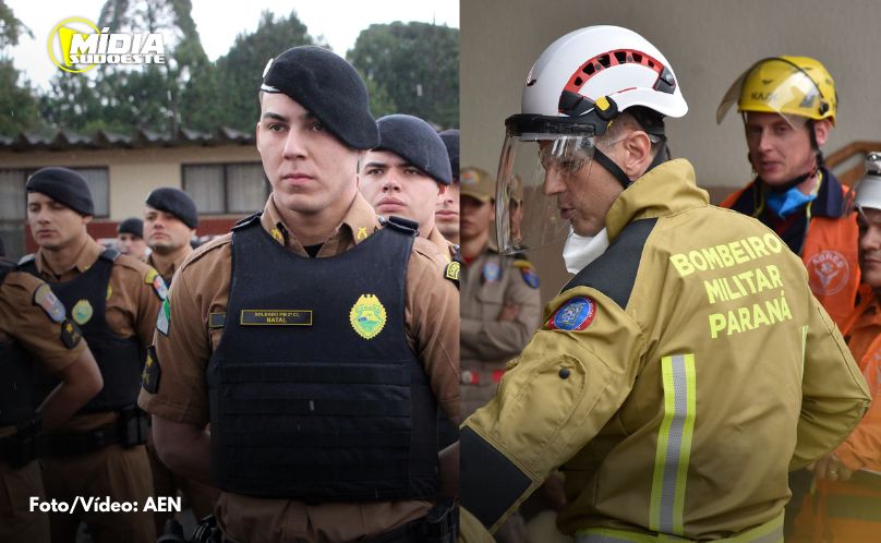 Estado do Paraná dá início a concurso para contratar 2,6 mil Policiais Militares e Bombeiros