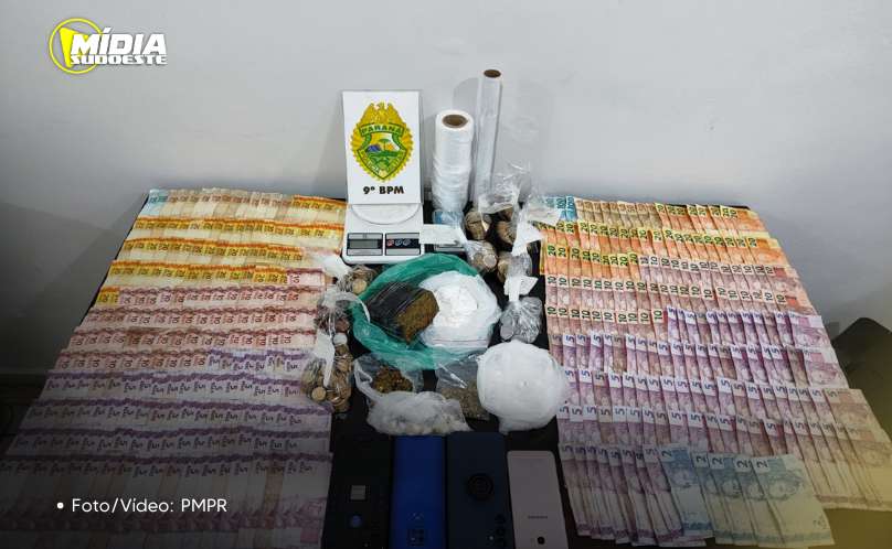 Guaratuba: Polícia Militar apreende drogas em residência e prende quatro pessoas 