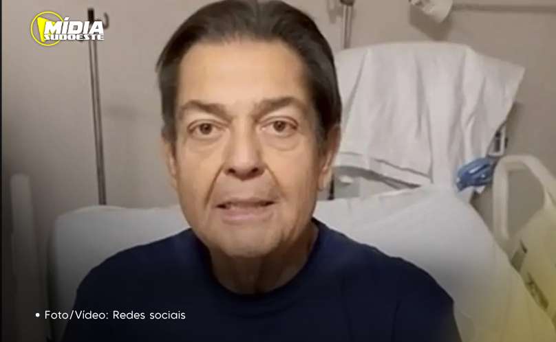 Fausto Silva está internado para tratamento de infecção