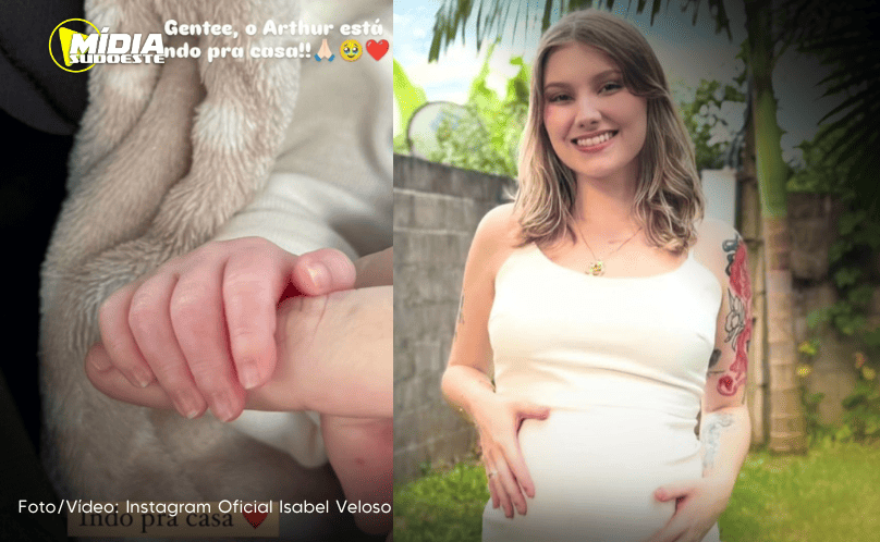 Filho de Isabel Veloso recebe alta hospitalar