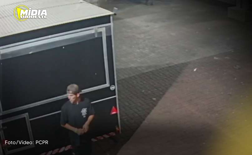 Francisco Beltrão: Polícia Civil divulga imagens para identificar suspeitos de furto em food truck 