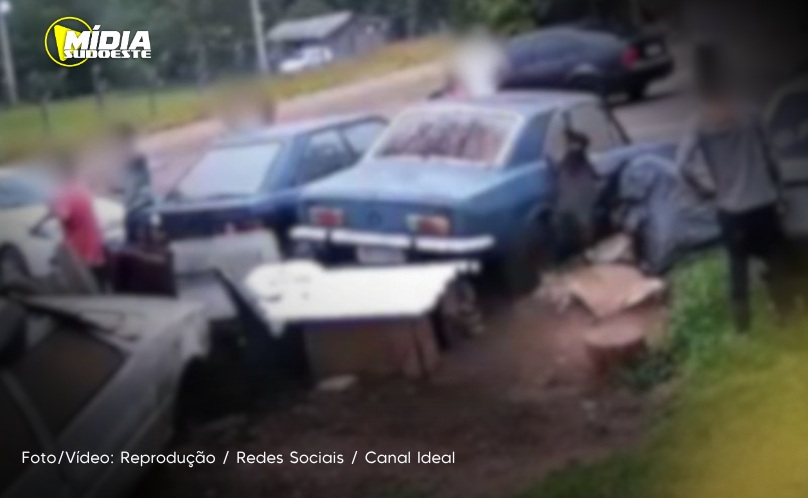 Irani: dois homens ficam gravemente feridos após briga entre vizinhos