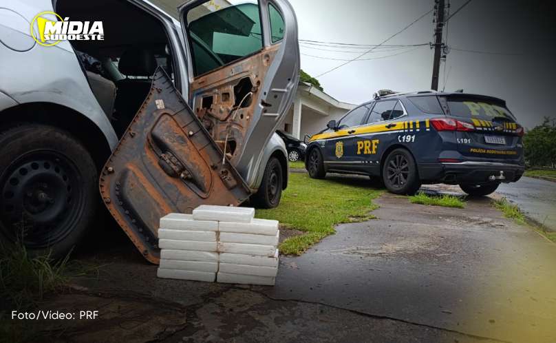 Cambé: Polícia Rodoviária Federal apreende 13,5 quilos de cocaína