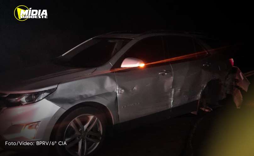 Abalroamento Transversal Deixa Feridos em Chopinzinho