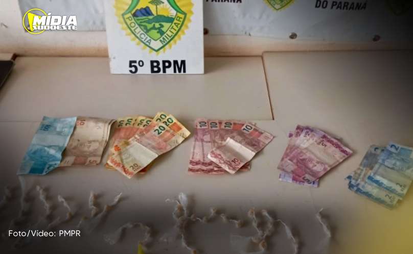 Londrina: homem é preso por tráfico de drogas pela Polícia Militar 