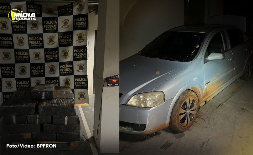 Forças Policiais apreendem veículo carregado com substancia análoga a maconha