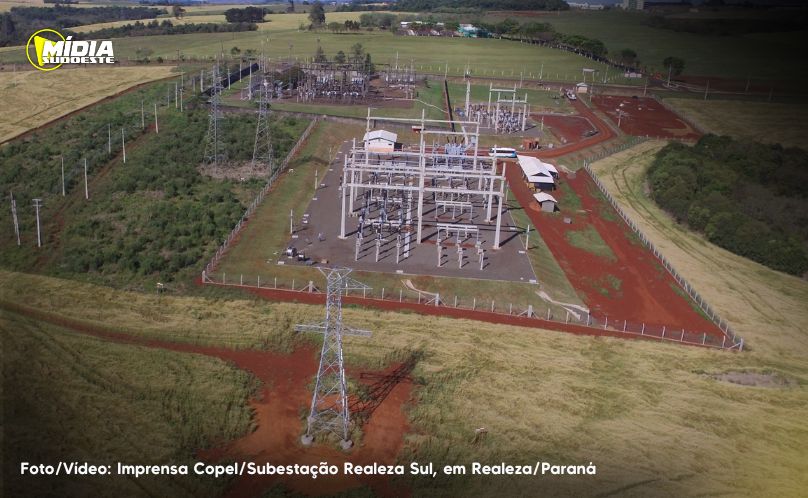 Copel investe em subestações de grande porte para dar suporte ao crescimento do Paraná
