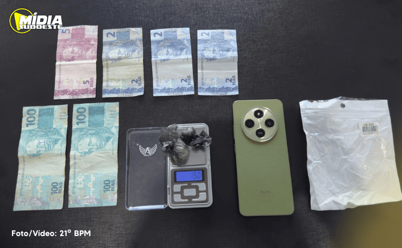 Polícia Militar apreende ilícitos em Capanema