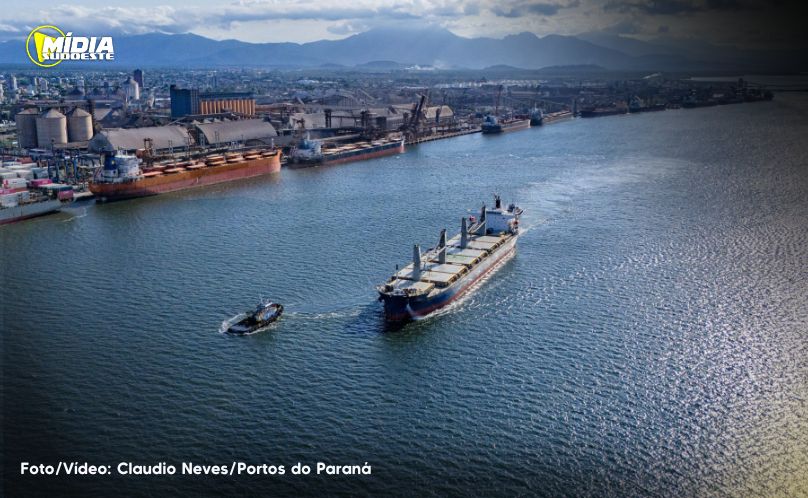 Paranaguá é maior porto exportador de óleo vegetal e frango congelado do Brasil