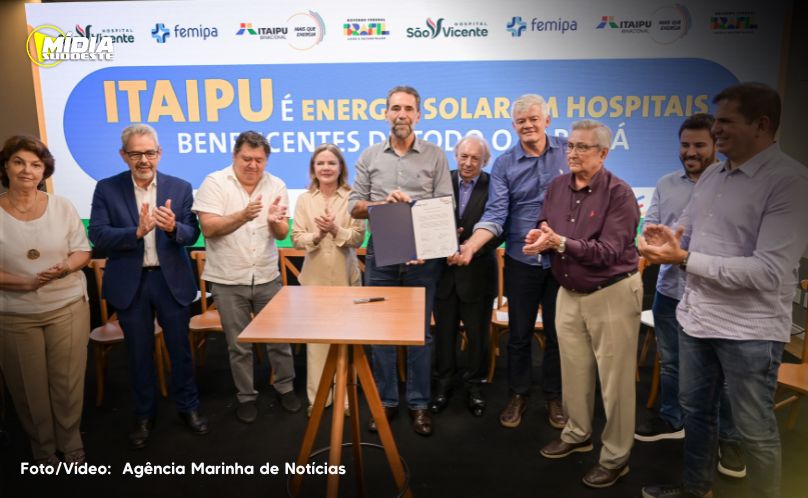 Itaipu anuncia investimentos em energia solar para hospitais do centro-sul do Paraná