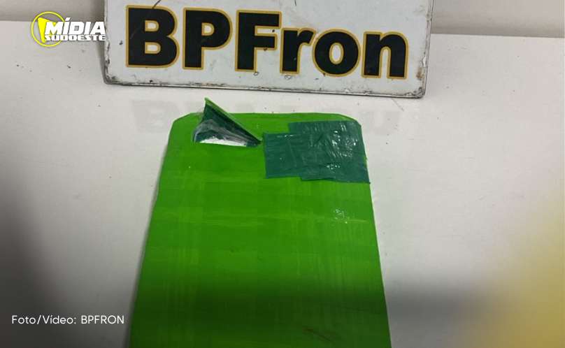 Pranchita: BPFRON apreende substância análoga a cocaína em ônibus 