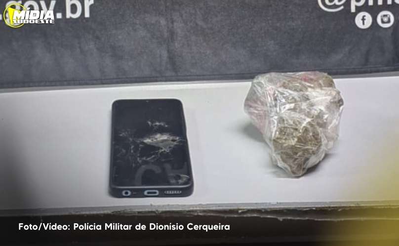 Homem é preso por tráfico de drogas 