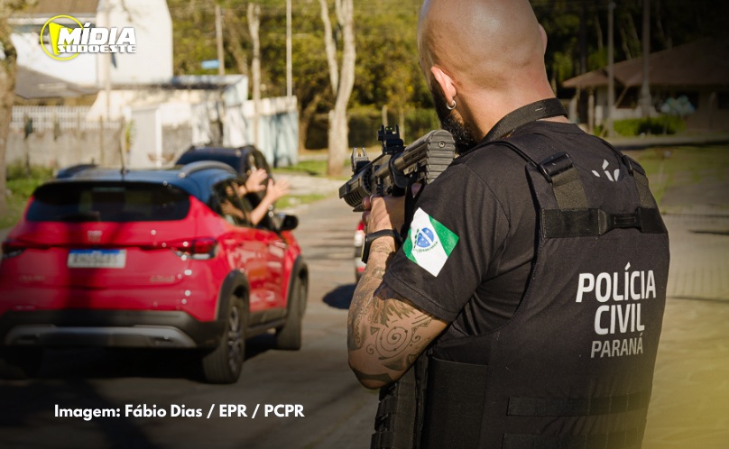 Tapira: homem que estava foragido por roubo é preso pela Polícia Civil do Paraná